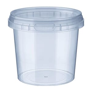 PLASTBOKS 365ML KLAR M/LOKK (5)