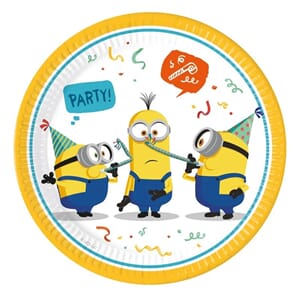 PAPPTALLERKEN MINIONS THE RISE OF GRU 23CM (8)