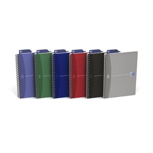 NOTATBOK OXFORD ESSENTIALS A5 LINJER ASS