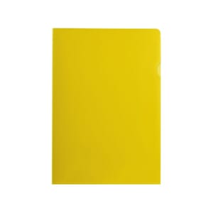 PLASTOMSLAG A4 PP 100MY GUL (100)