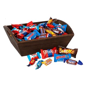 TRAU MED INNPAKKEDE SJOKOLADEBITER 1,5KG