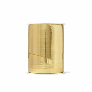 GAVEBÅND METALL 10MMX250M GULL BLANK