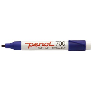 MERKEPENN PENOL 700 BLÅ