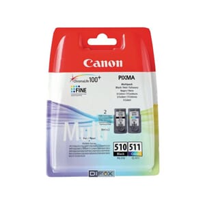 BLEKK CANON PG-510BLACK/CL-511 COLOR MULTIPACK
