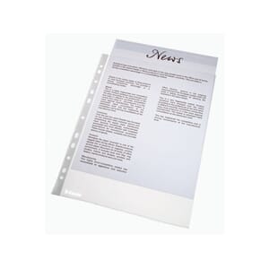 PLASTLOMME ESSELTE A4 TOPPÅPN 38MY (10) 56094
