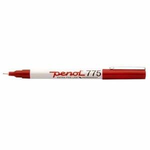 MERKEPENN PENOL 775 RØD