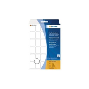 ETIKETT A5 19X27 HVIT HERMA