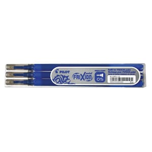 REFILL PILOT FRIXION POINT 05 BLÅ (3)