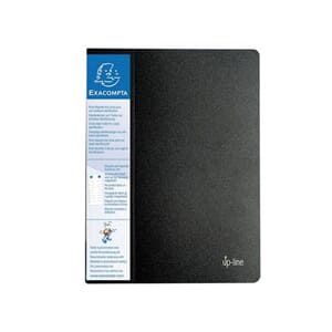 PRESENTASJONSMAPPE 20L A4 SORT EXACOMPTA