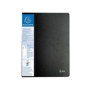 PRESENTASJONSMAPPE 80L A4 SORT EXACOMPTA