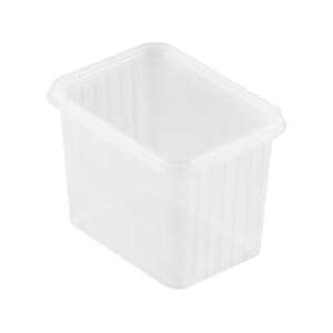 PLASTBEGER DUNI 1000ML M/LOKK (25) 145X110X110MM