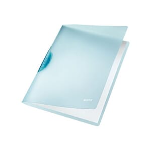 KLEMMAPPE LEITZ COLORCLIP RB A4 BLÅ