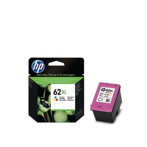 BLEKK HP 62XL FARGE