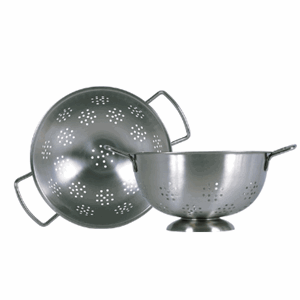 COLANDER STÅL SIL 23CM RUSTFRI