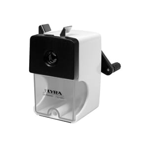 BLYANTSPISSER LYRA BORDMODELL SORT/HVIT