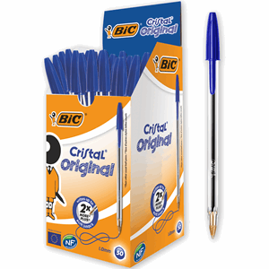 KULEPENN BIC CRISTAL M BLÅ 50)