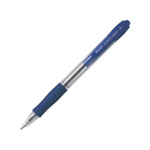 KULEPENN PILOT BPGP-10R-F BLÅ SUPER GRIP PILOT