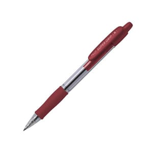 KULEPENN PILOT BPGP-10R-M RØD SUPER GRIP PILOT