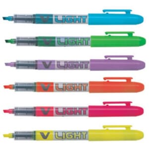 TEKSTMARKER PILOT V LIQUID LIGHT ASS (6