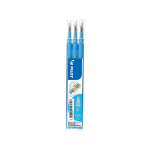 REFILL PILOT FRIXION 0,5 LYS BLÅ (3)