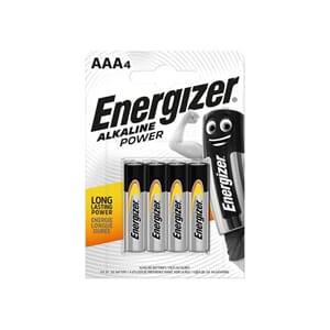 BATTERI  ENERGIZER POWER AAA/LR03 (4)