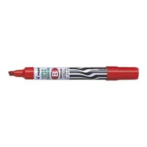 MERKEPENN PILOT SCA-B RØD