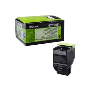 TONER LEXMARK 80C2SKE 2.5K SORT