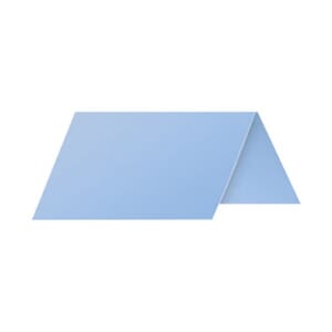 BORDKORT LYS BLÅ 85X80MM (25) POLLEN