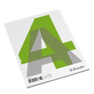 KLADDEBLOKK A4 LINJ 100BL 60G LIMT TOPP