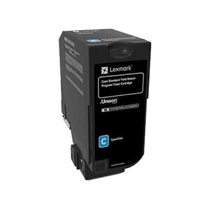 TONER LEXMARK 74C2SC0 RP 7K CYAN
