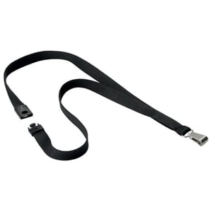 HALSBÅND DURABLE TEKSTIL SIKKERHETSLÅS SORT (1)