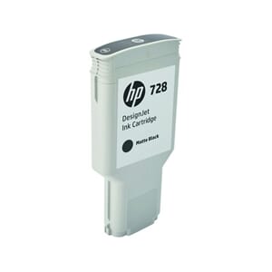 BLEKK HP 728 F9J68A 300ML SORT