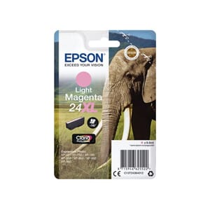 BLEKK EPSON 24XL C13T24364022 LYSERØD
