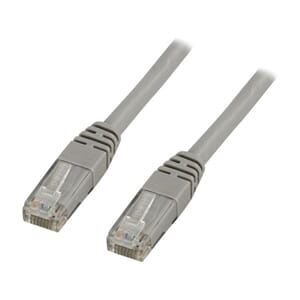 KABEL DELTACO NETTVERK CAT6 20, GRÅ