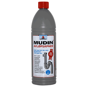 MUDIN AVLØPSÅPNER 1-LITER (1,6 KG)