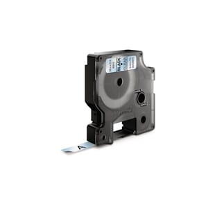TAPE DYMO D1 9MM X 7M SORT/KLAR
