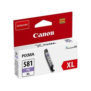 BLEKK CANON CLI-581XL FOTO BLÅ