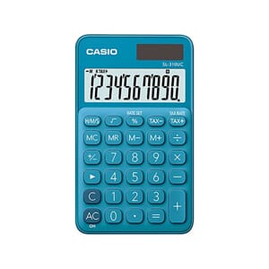 BORDREGNER CASIO SL-310UC BLÅ