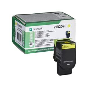 TONER LEXMARK RETURN PRGM 3K YELLOW