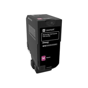 TONER LEXMARK 74C2HME CORP 12K MAGENTA