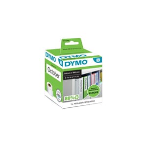ETIKETT DYMO BREVORDNER 59X190MM (110)