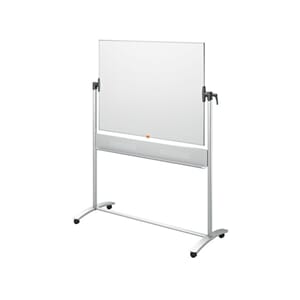 WHITEBOARD NOBO VENDBAR 90X120CM HJUL