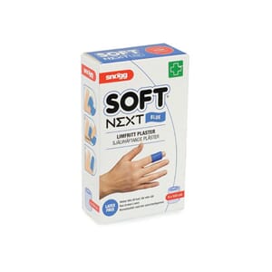 PLASTER SOFT NEXT 6CM X 1M BLÅ