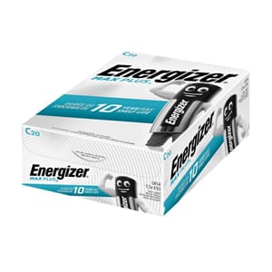 BATTERI ENERGIZER MAX PLUS LR14 C (20)