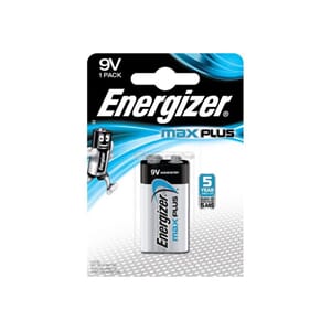 BATTERI ENERGIZER MAX PLUS E 9V