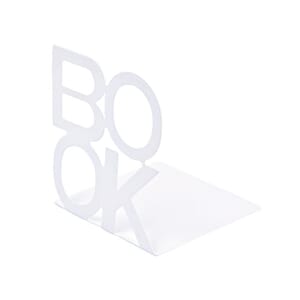 BOKSTØTTE BURDE BOOK HVIT (2)