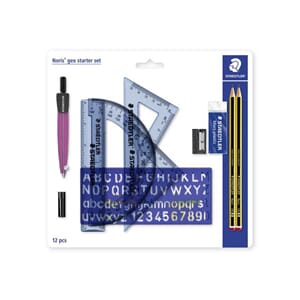 STARTSETT STAEDTLER GEOMETRI 12 DELER
