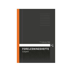 FORELESNINGSHEFTE EMO A4 70G 24BL LIN MA
