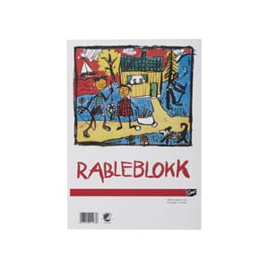 RABLEBLOKK  A3 100G 50 BLAD