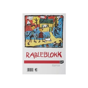 RABLEBLOKK  A4 100G 50 BLAD